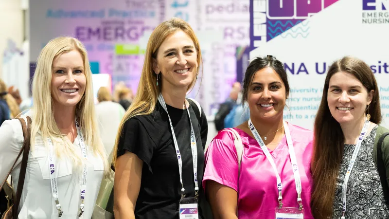 group of nurses in a room at conference