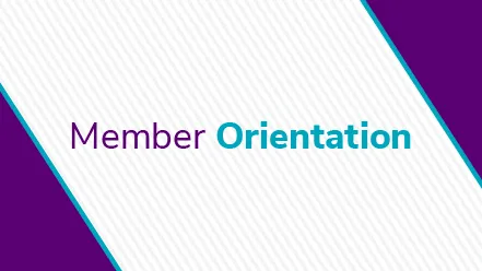 Member Orientation